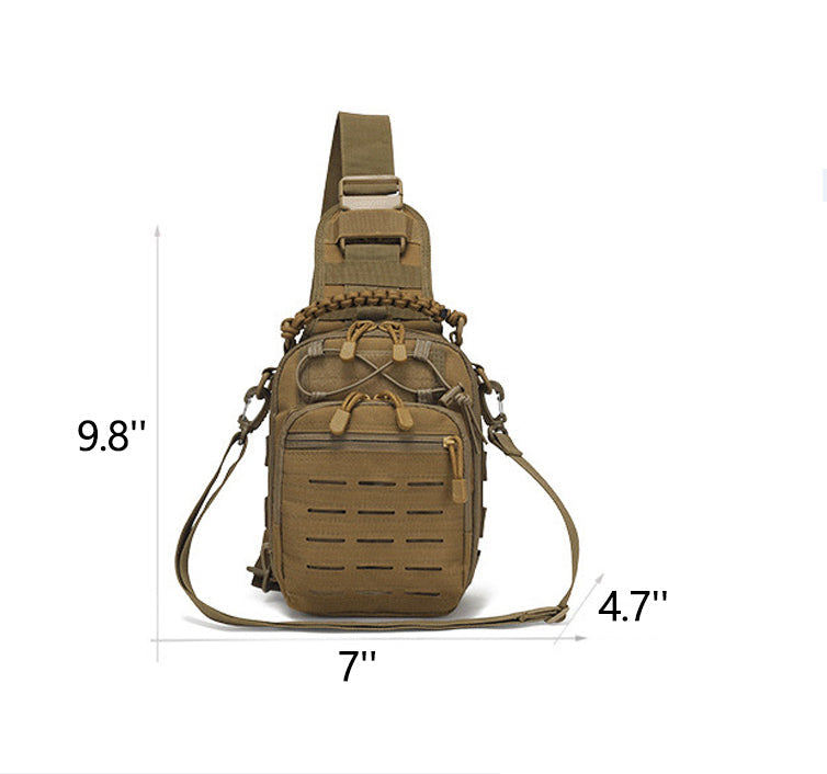 Tactical Laser Shoulder Pack Cycling Bag