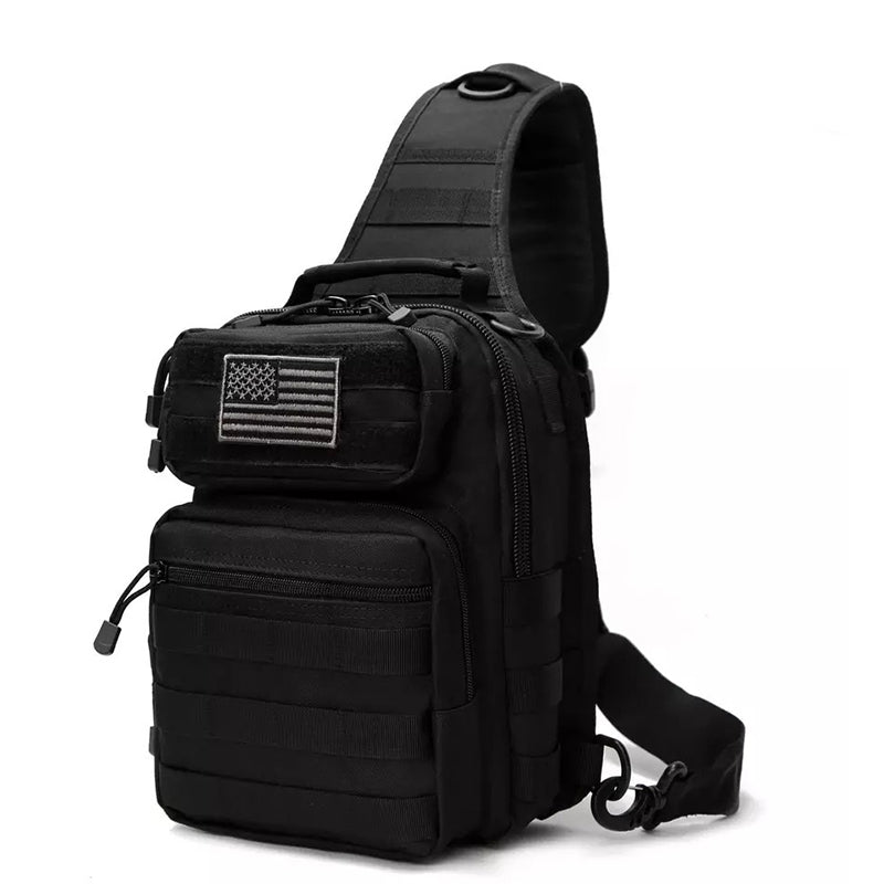Blackhack Trek Shoulder Pack-Black