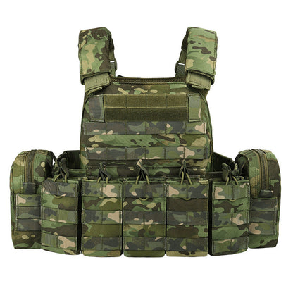 Assault X Quick Release Tactical Vest  Multicam Green