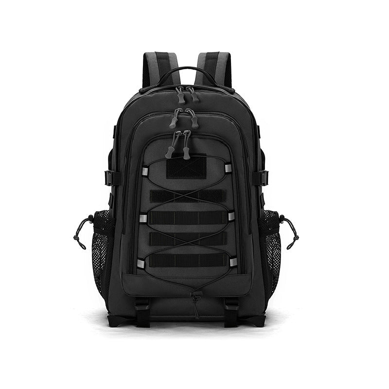 35L USB Charging Port Tactical Backpack with Headphone Interface