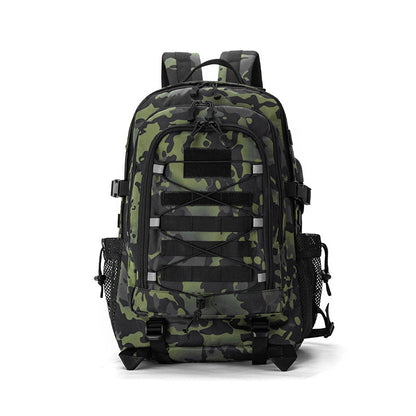 35L USB Charging Port Tactical Backpack with Headphone Interface